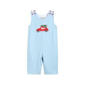 Lil Cactus Girls  Overall, Blue